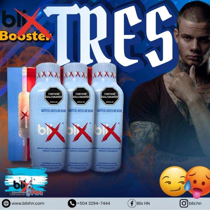 Blix Booster x 500 Ml (3 Unidades)