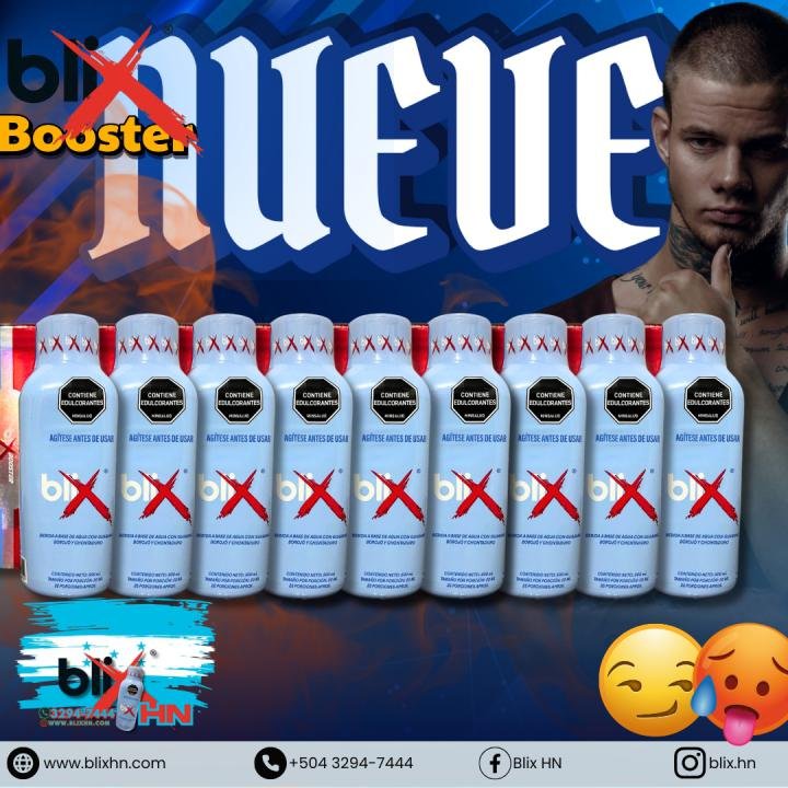 Blix Booster x 500 Ml (9 Unidades)